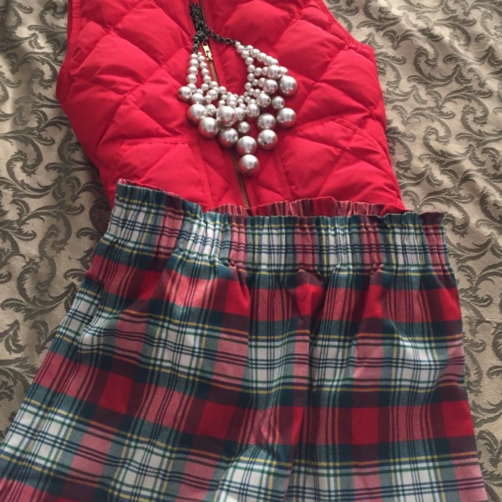 J.Crew Plaid Skirt. Size 4.